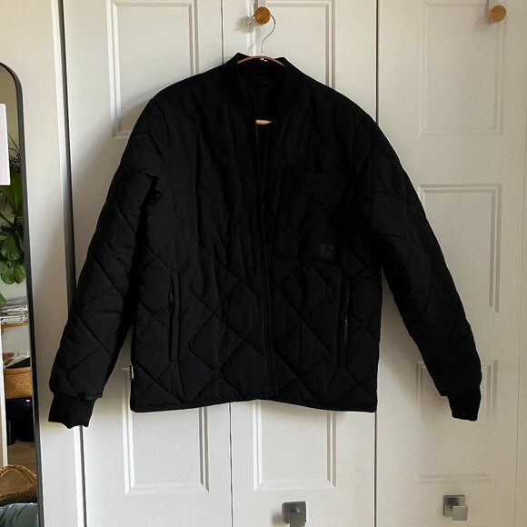Frank & Oak insulated bomber - black - Picture 1 of 6